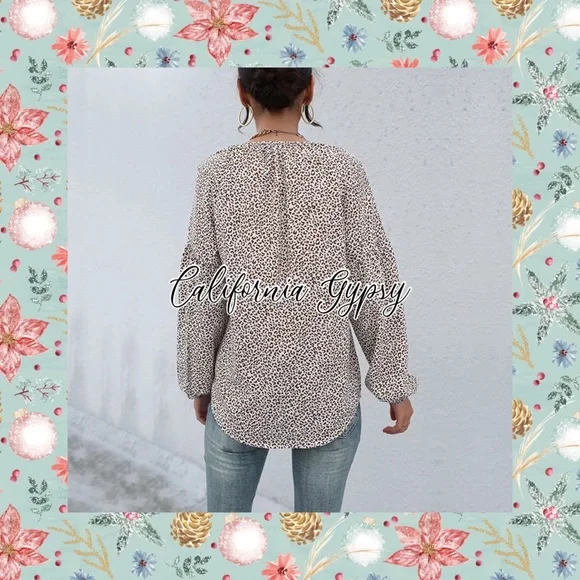 Leopard Print Blouse - Picture 4 of 5